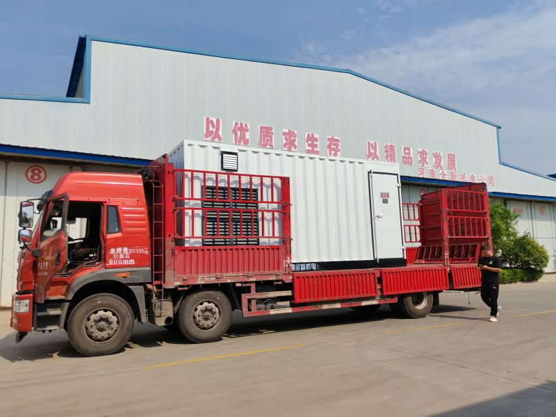 1600kva箱變配630kw正壓防爆電機(jī)發(fā)貨鉆井隊
